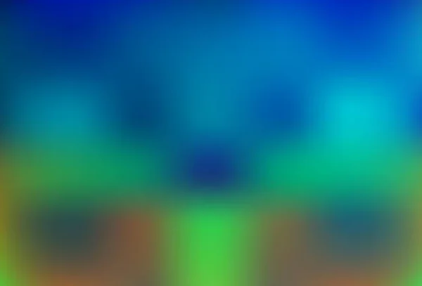 Світло Блакитний Зелений Векторний Візерунок Боке Повністю Нова Кольорова Ілюстрація — стоковий вектор
