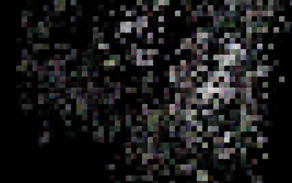 Темне Срібло Сірий Векторний Фон Прямокутниками Квадратами — стоковий вектор