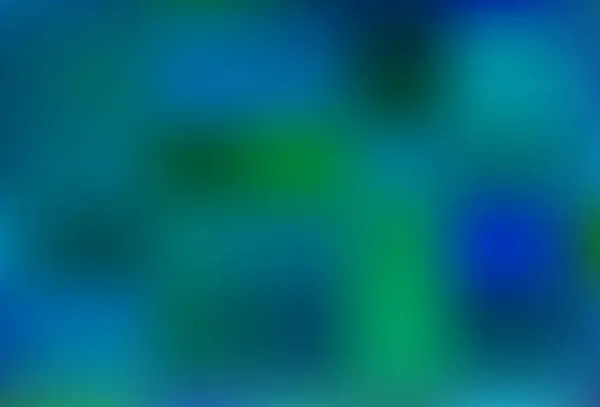 Светло Голубой Зеленый Вектор Размытый Рисунок Смутная Абстрактная Иллюстрация Градиентом — стоковый вектор