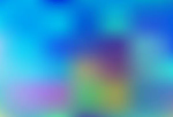 Light Blue Διάνυσμα Γυαλιστερό Αφηρημένο Φόντο Πολύχρωμη Αφηρημένη Απεικόνιση Κλίση — Διανυσματικό Αρχείο