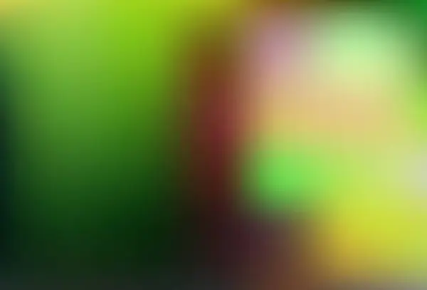Темний Зелений Жовтий Вектор Розмивається Кольоровий Шаблон Колоритна Ілюстрація Абстрактному — стоковий вектор