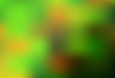 Açık yeşil, sarı vektör modern zarif şablon. Bulanık ve gradyan renkte renkli çizimler. İşiniz için basit tasarım.