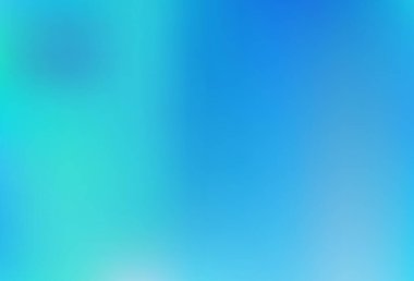Açık mavi renk vektörü bulanık ve renkli arkaplan. Gradyanı olan belirsiz bir soyut çizim. İş tasarımınız için yepyeni bir tarz.