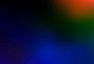 Koyu Çokrenkli, Gökkuşağı vektörü soyut parlak şablon. Zarif bir tasarıma sahip soyut bir çizim. İşiniz için en iyi bulanık tasarım.