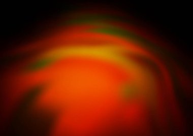 Koyu turuncu vektör soyut arka plan. Gradyanı olan belirsiz bir soyut çizim. Şablon marka kitabınız için kullanılabilir.