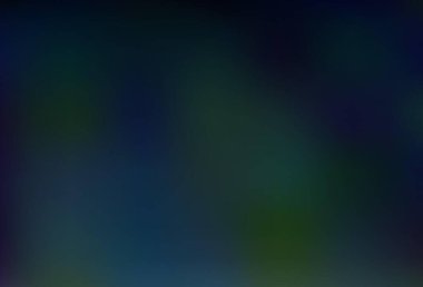 Koyu mavi vektör modern zarif arkaplan. Gradyanı olan belirsiz bir soyut çizim. Yaratıcı tasarımlarınız için örnek.