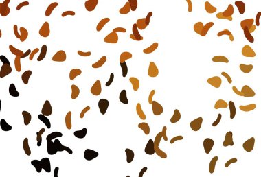 Soyut biçimlerde Light Orange vektör arkaplanı. Modern tarzda değişen renkli kaotik formlar. Kartvizitiniz için modern tasarım.