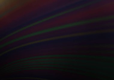 Koyu gümüş, gri vektör bokeh ve renkli desen. Renkli soyut çizimler ve gradyan. İşiniz için yepyeni bir tasarım..