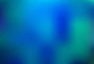 Açık BLUE vektör soyut bokeh deseni. Gradyan ile modern soyut çizim. İşiniz için en iyi bulanık tasarım.