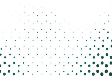 Açık mavi, daireli yeşil vektör şablonu. Bulanık dekoratif tasarım baloncuklu soyut tarzda. Reklamlar, broşürler için desen.