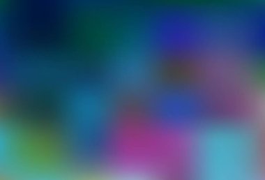 Hafif BLUE vektör modern bokeh deseni. Soyut ve gradyan renkte renkli çizimler. Web siteniz için tasarım.