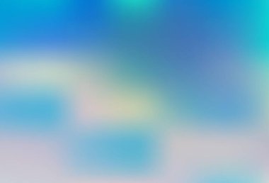 Açık BLUE vektörü parlak şablonu özetliyor. Bulanık ve gradyan renkte renkli çizimler. İş tasarımınız için yepyeni bir tarz.