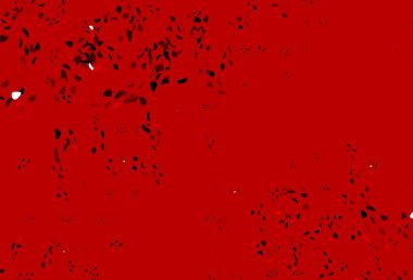 Kaotik şekilli açık kırmızı vektör deseni. Soyut gradyan şekilli basit renkli çizimler. Kartvizitiniz için modern tasarım.