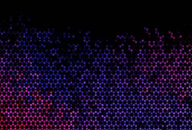 Koyu mavi, kırmızı arkaplanda çizgiler, dikdörtgenler var. Soyut stil ve dikdörtgenlerle dekoratif tasarım. Web siteleri, iniş sayfaları için desen.