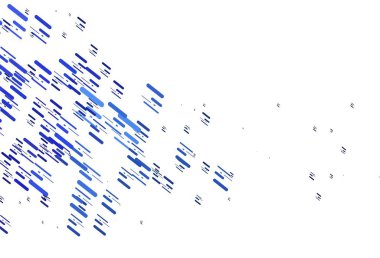 Hafif mavi vektör arka plan düz çizgiler ile. Porteler ile modern geometrik soyut resim. En iyi tasarım, reklam, poster, afiş için.