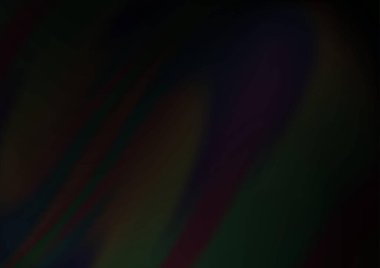 Lav şekilli koyu siyah vektör arkaplan. Bulanık baloncuk şekilli bir örnek. Reklamınız, broşürleriniz, broşürleriniz için yeni bir doku..