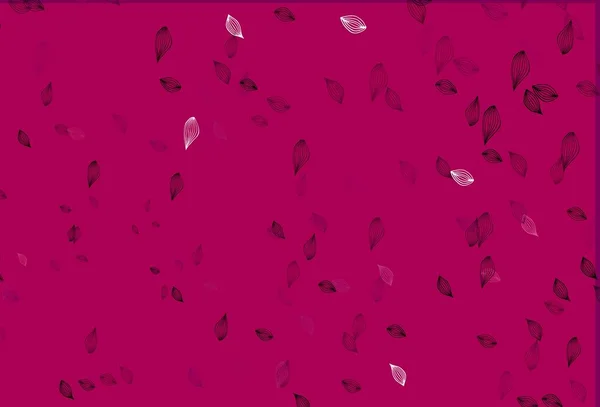 Светло Фиолетовый Векторный Скелет Патиссоны Цветными Листьями Натуральном Стиле Совершенно — стоковый вектор
