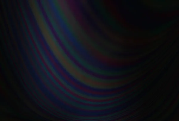 Tmavě Černý Vektorový Vzor Lávovými Tvary Kreativní Geometrická Ilustrace Mramorovém — Stockový vektor