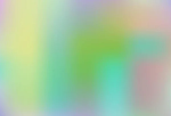 Світло Зелений Вектор Абстрактний Розмитий Фон Блискуча Барвиста Ілюстрація Новому — стоковий вектор