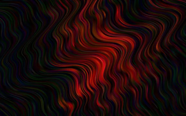 Темно Червоний Векторний Шаблон Абстрактними Рядками Неявна Оберфлексивна Абстрактна Ілюстрація — стоковий вектор