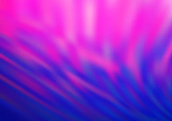 Hellrosa Blauer Vektor Verschwommen Leuchten Abstrakte Muster Glitzernde Abstrakte Illustration — Stockvektor