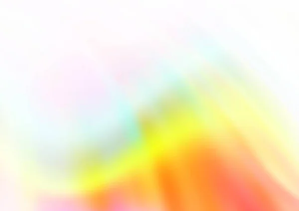Luz Multicolor Fondo Vectorial Del Arco Iris Con Líneas Abstractas — Archivo Imágenes Vectoriales