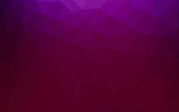 深紫色矢量低的多纹理 一个带有渐变的模糊的抽象说明 你的网站的多边形设计 — 图库矢量图片
