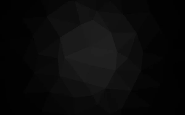 Темное Серебро Серый Вектор Низким Покрытием Образец Многоугольной Формы Совершенно — стоковый вектор
