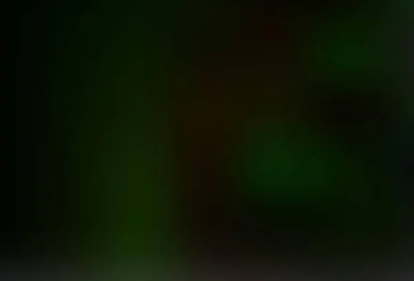 Темно Зелений Вектор Розмиває Яскраве Тло Блискуча Абстрактна Ілюстрація Елегантним — стоковий вектор