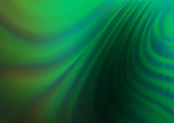 Hellgrüne Vektorabstrakte Verschwommene Muster Eine Vage Abstrakte Illustration Mit Gefälle — Stockvektor