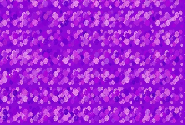 Plantilla Vectorial Light Purple Con Líneas Dobladas Ilustración Colorida Estilo — Vector de stock