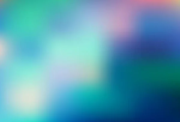 Fond Flou Abstrait Vecteur Bleu Clair Illustration Colorée Dans Style — Image vectorielle