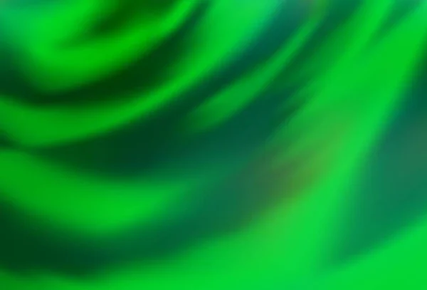 Светло Зеленый Вектор Размытый Совершенно Новая Цветная Иллюстрация Размытом Стиле — стоковый вектор