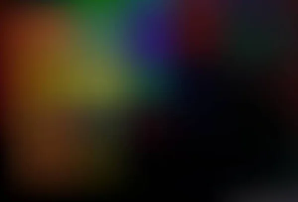 Mörk Flerfärgad Regnbågsvektor Abstrakt Suddigt Mönster Glitter Abstrakt Illustration Med — Stock vektor