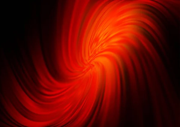 Темно Червоний Жовтий Векторний Шаблон Зігнутими Стрічками Неявна Оберфлексивна Абстрактна — стоковий вектор