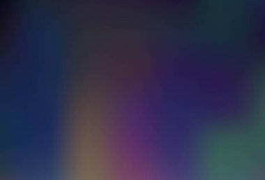 Koyu mavi vektör parlak şablonu soyutlar. Gradyanı olan belirsiz bir soyut çizim. Tasarımınız için yepyeni bir şablon.