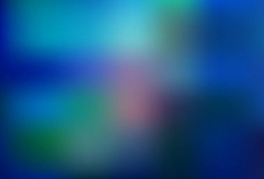 Açık BLUE vektörü bulanık ve renkli şablon. Zarif bir tasarıma sahip soyut bir çizim. İşiniz için basit tasarım.