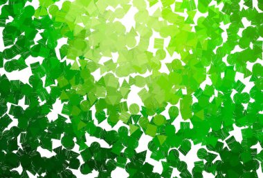 Dairelerle çokgen şeklinde koyu kırmızı vektör deseni. Renkli daireler, üçgenler, dikdörtgenler. İniş sayfası için modern şablon.