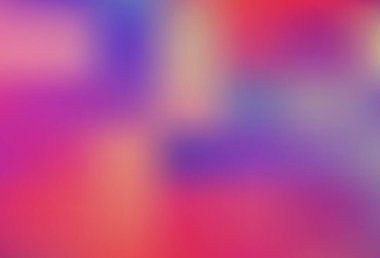 Açık mavi, kırmızı vektör bokeh deseni. Gradyan ile modern soyut çizim. İşiniz için basit tasarım.