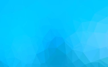 Açık BLUE vektör çokgen yerleşimi.