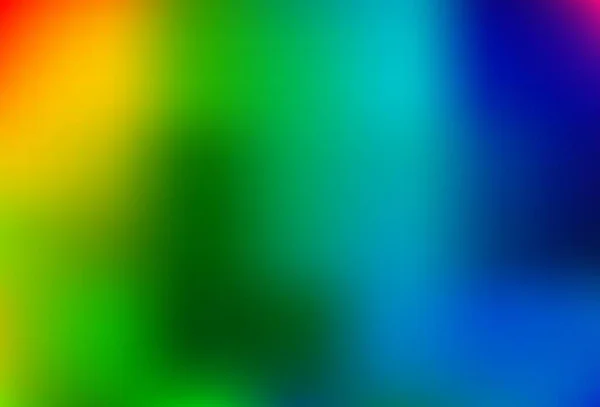 Luz Multicolor Vetor Arco Íris Abstrato Fundo Borrado Ilustração Colorida — Vetor de Stock