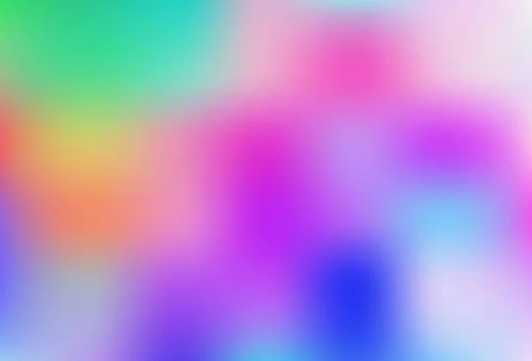 Light Multicolor Rainbow Vector Abstract Template Creative Illustration Halftone Style — Stock Vector