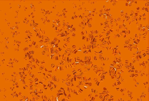 Hellgelbes Oranges Vektorlayout Mit Kreisen Linien Rechtecken Dekorative Gestaltung Abstrakten — Stockvektor