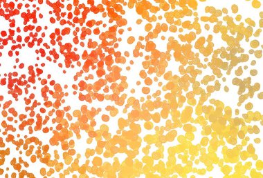 Açık Sarı, eğri çizgileri olan turuncu vektör arkaplanı. Mermer stilinde tamamen yeni bir renk çizimi. Reklamlarınız, posterleriniz, afişleriniz için yepyeni bir tasarım..