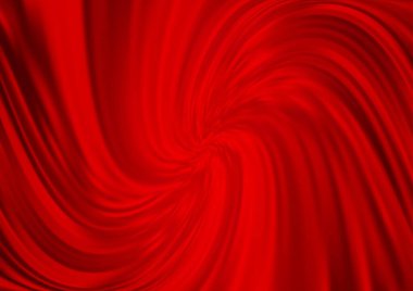 Kıvrık daireli açık kırmızı vektör arkaplanı.