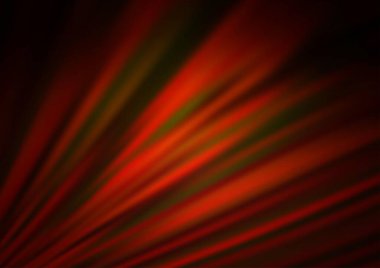 Koyu Turuncu vektör parlak arkaplanı bulanıklaştırdı.