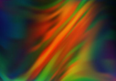 Koyu Çokrenkli, Gökkuşağı vektörü soyut parlak şablon.