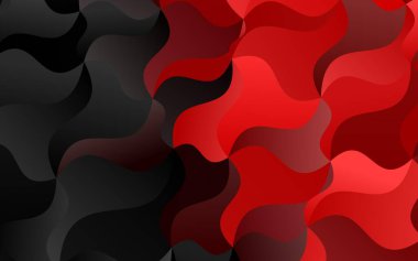 Lav şekilli açık kırmızı vektör arkaplanı.