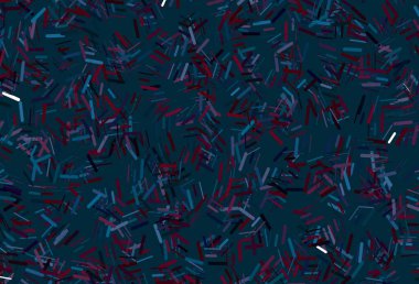 Koyu renkli, düz çizgileri olan gökkuşağı vektör düzeni. Soyut şablondaki çizgilerle dekoratif parlak çizimler. Web siteleri, iniş sayfaları için desen.