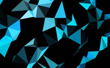 Açık BLUE vektör altıgen mozaik dokusu.